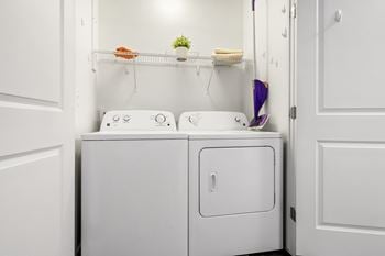 White laundry room